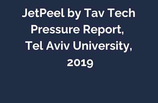 JetPeel by Tav Tech Pressure Report, 2019