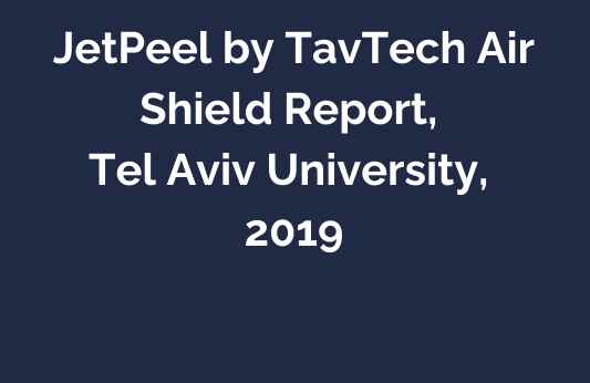 JetPeel by TavTech Air Shield Report, 2019