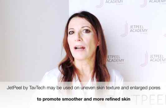 29. Improve skin texture and large pores with JetPeel by TavTech