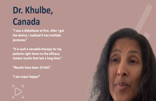 Dr. Khulbe – Testimonial