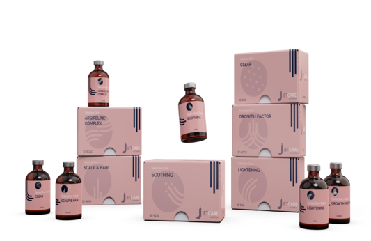 JetCare Selective Care Infusion Bottles and Boxes